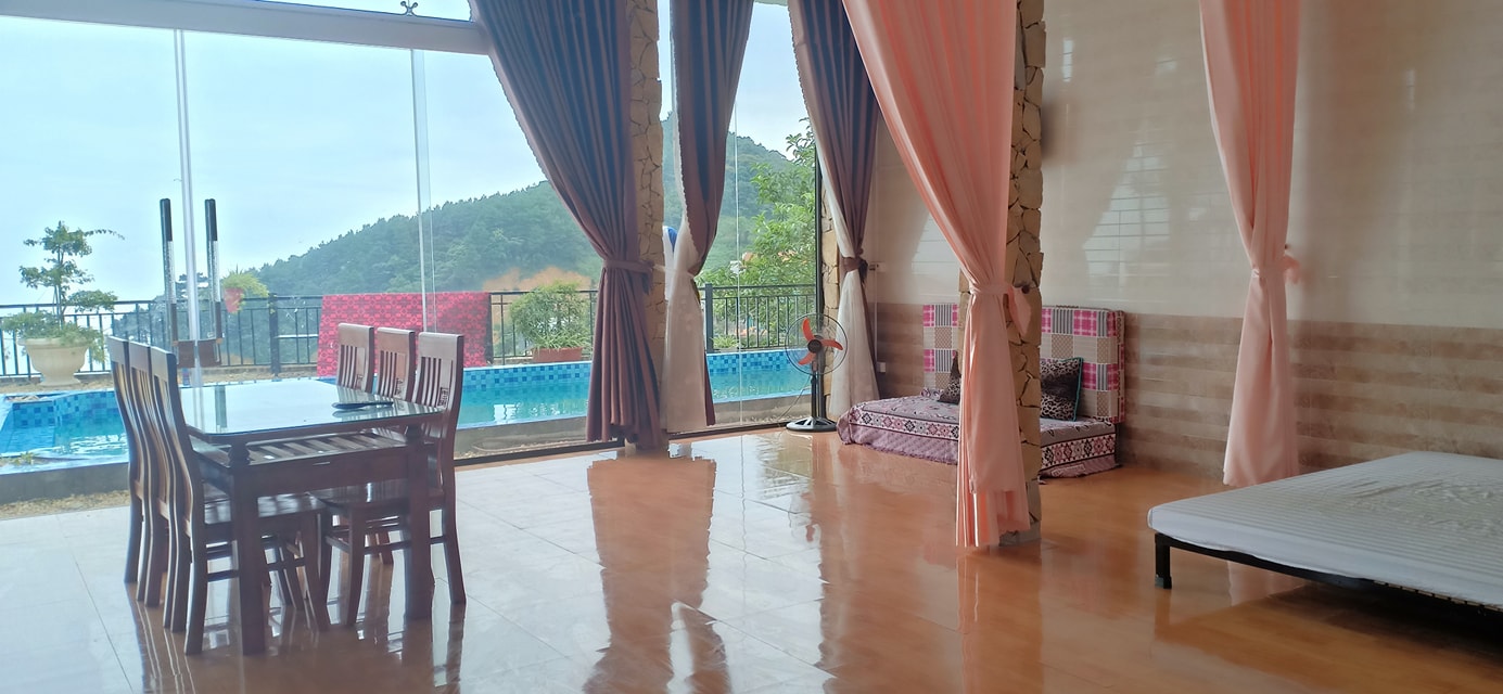 Tầng 1 Dream House homestay Tam Đảo